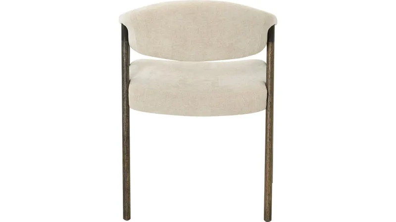 Spisestol NFG EDDA 2-pak creme/brunlackad ek - creme/brunlakeret eg - Møbler - Stole & lænestole - Spisebordsstole & køkkenstole