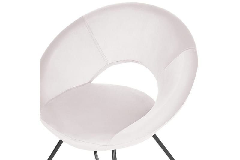 Spisestol Rachel - Off-white, Sort - Møbler - Stole & lænestole - Lænestole