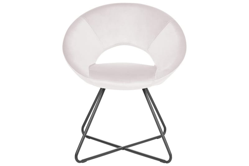 Spisestol Rachel - Off-white, Sort - Møbler - Stole & lænestole - Lænestole