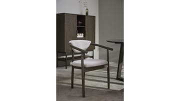 Spisestol Selvik i Beige Bouclé - beige - Møbler - Stole & lænestole - Spisebordsstole & køkkenstole