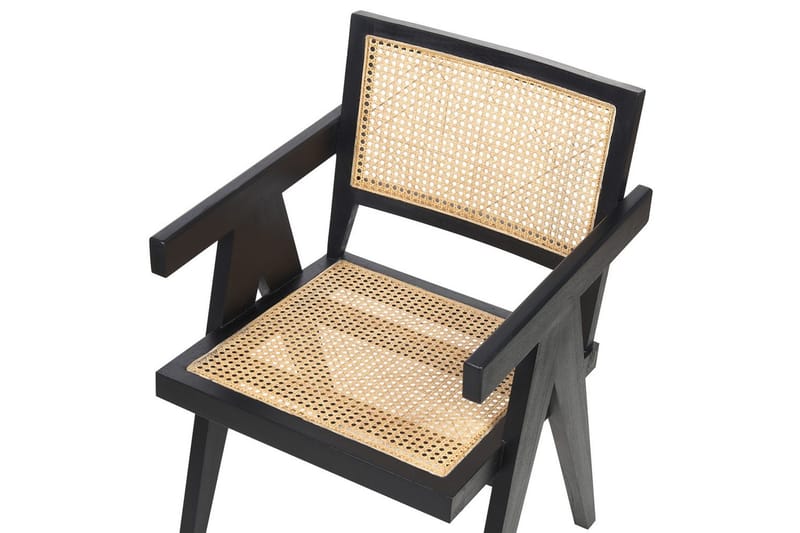 Spisestol Westbrook - Sort, lyst træ - Møbler - Stole & lænestole - Spisebordsstole & køkkenstole