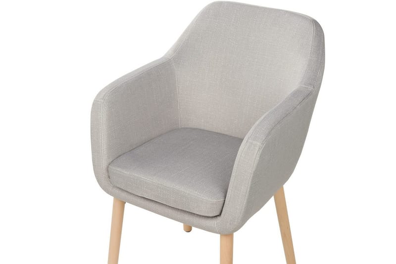 Spisestol Yorkville ll - Beige, lyst træ - Møbler - Stole & lænestole - Spisebordsstole & køkkenstole