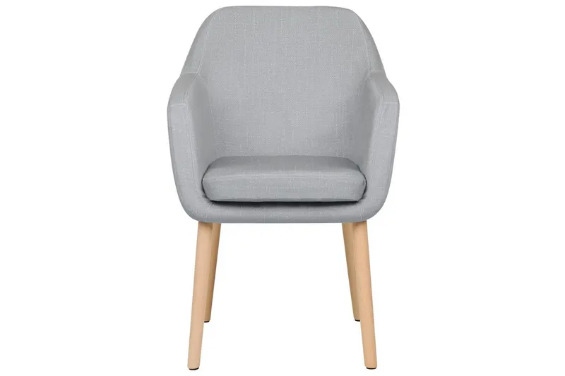 Spisestol Yorkville ll - Grå, lyst træ - Møbler - Stole & lænestole - Spisebordsstole & køkkenstole