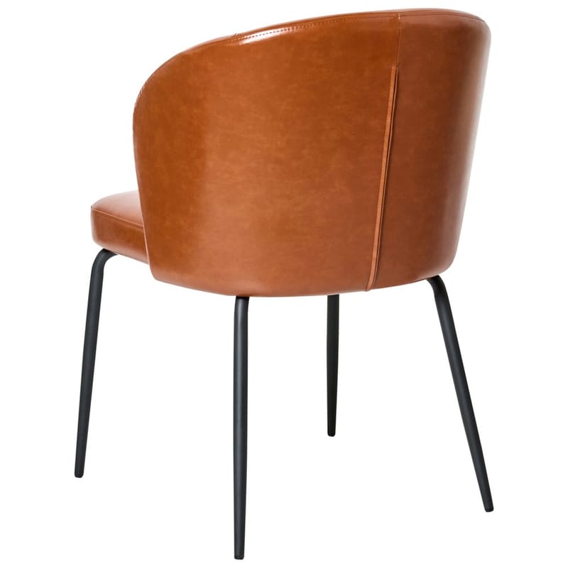 Spisestol Zana 2-pak - Brun, Sort - Møbler - Stole & lænestole - Spisebordsstole & køkkenstole