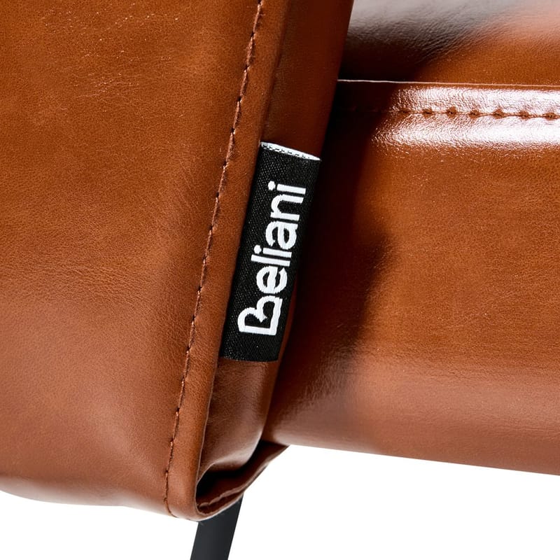 Spisestol Zana 2-pak - Brun, Sort - Møbler - Stole & lænestole - Spisebordsstole & køkkenstole