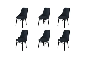 Spisestole Jandela Antracit / Sort