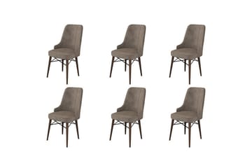 Spisestole Jandela Cappuccino / Brun