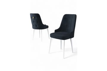 Spisestole Jebi Antracit / Hvid