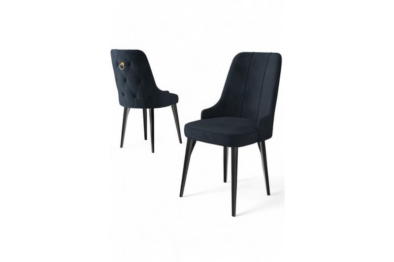 Spisestole Jebi Antracit / Sort - Antracit / Sort - Møbler - Stole & lænestole - Spisebordsstole & køkkenstole