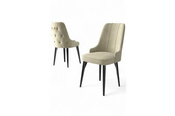 Spisestole Jebi Creme / Sort