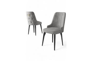 Spisestole Jebi Grå / sort