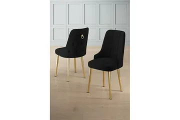Spisestole Jebi Sort / Rany - Sort / Rany - Møbler - Stole & lænestole - Spisebordsstole & køkkenstole