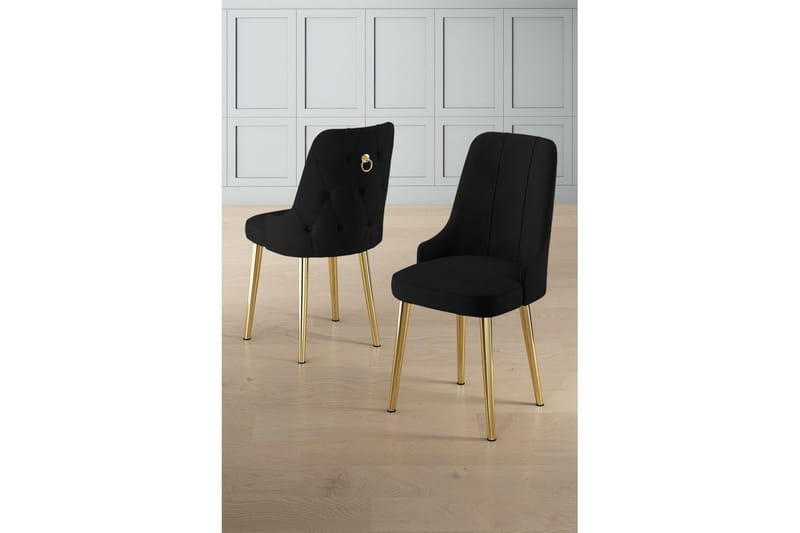 Spisestole Jebi Sort / Rany - Sort / Rany - Møbler - Stole & lænestole - Spisebordsstole & køkkenstole