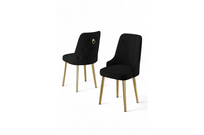 Spisestole Jebi Sort / Rany - Sort / Rany - Møbler - Stole & lænestole - Spisebordsstole & køkkenstole