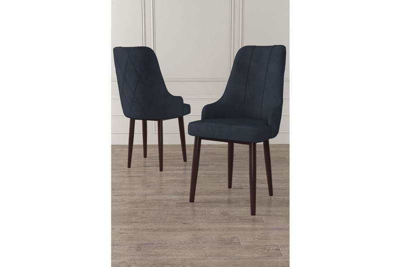 Spisestole Mobarkar Antracit / Brun - Antracit / Brun - Møbler - Stole & lænestole - Spisebordsstole & køkkenstole