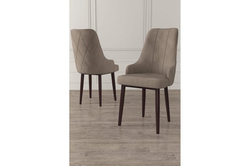 Spisestole Mobarkar Cappuccino / Brun - Cappuccino / Brun - Møbler - Stole & lænestole - Spisebordsstole & køkkenstole