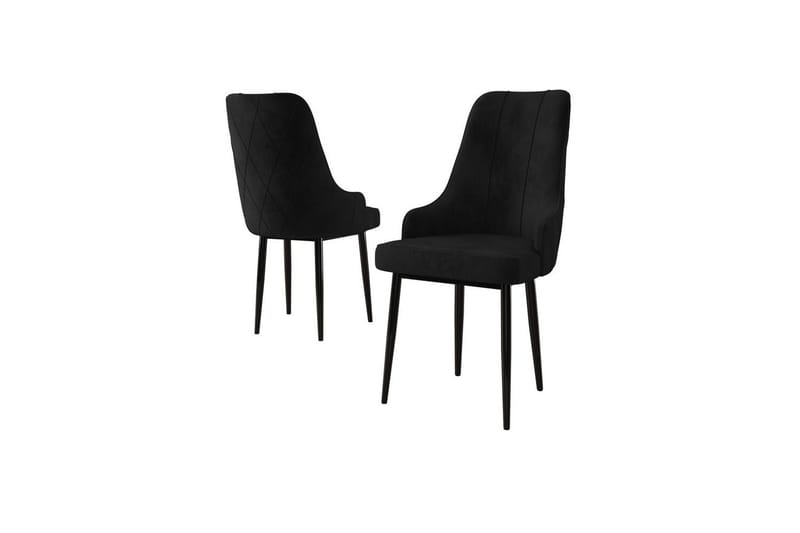 Spisestole Mobarkar Sort - Sort - Møbler - Stole & lænestole - Spisebordsstole & køkkenstole