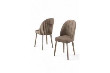 Spisestole Orlen Cappuccino / Krom