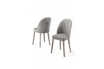 Spisestole Orlen Grå / krom