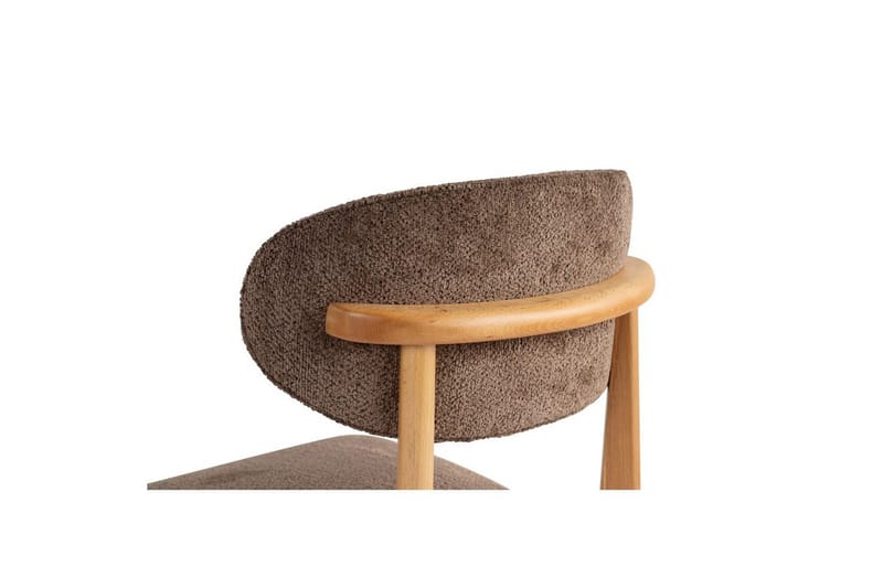 Spisestole Sanroman Classic Brun / Lys Eg - Brun / Lys Eg - Møbler - Stole & lænestole - Spisebordsstole & køkkenstole