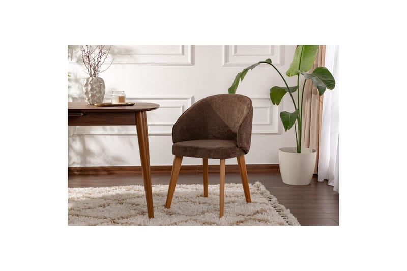 Spisestole Sanroman Classic Brun / Mørk Eg - Brun / Mørk Eg - Møbler - Stole & lænestole - Spisebordsstole & køkkenstole