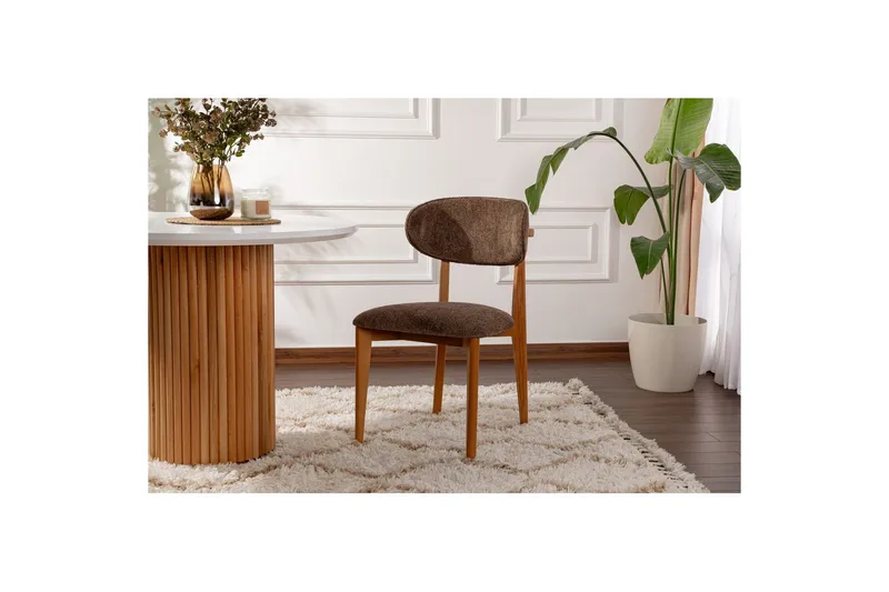 Spisestole Sanroman Classic Brun / Mørk Eg - Brun / Mørk Eg - Møbler - Stole & lænestole - Spisebordsstole & køkkenstole