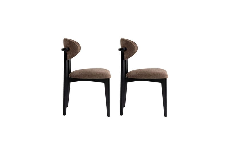 Spisestole Sanroman Classic Brun / Sort - Brun / Sort - Møbler - Stole & lænestole - Spisebordsstole & køkkenstole