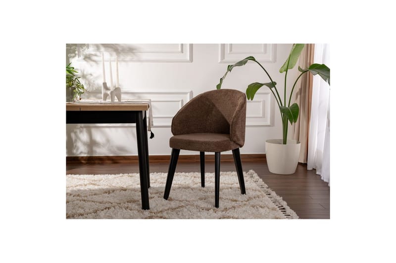 Spisestole Sanroman Classic Brun / Sort - Brun / Sort - Møbler - Stole & lænestole - Spisebordsstole & køkkenstole