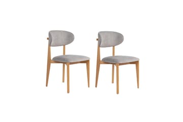 Spisestole Sanroman Classic Grå / lys eg