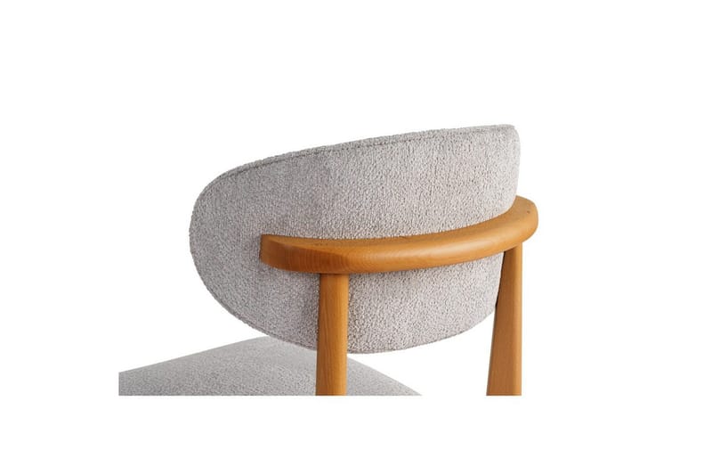 Spisestole Sanroman Classic Grå / mørk eg - Grå / mørk eg - Møbler - Stole & lænestole - Spisebordsstole & køkkenstole