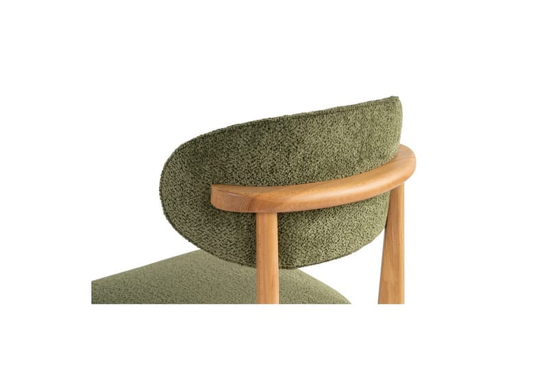 Spisestole Sanroman Classic Grøn / Lys Eg - Grøn / Lys Eg - Møbler - Stole & lænestole - Spisebordsstole & køkkenstole