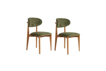 Spisestole Sanroman Classic Grøn / Mørk Eg
