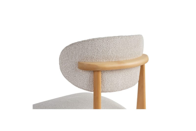 Spisestole Sanroman Classic Hvid / Lys Eg - Hvid / Lys Eg - Møbler - Stole & lænestole - Spisebordsstole & køkkenstole