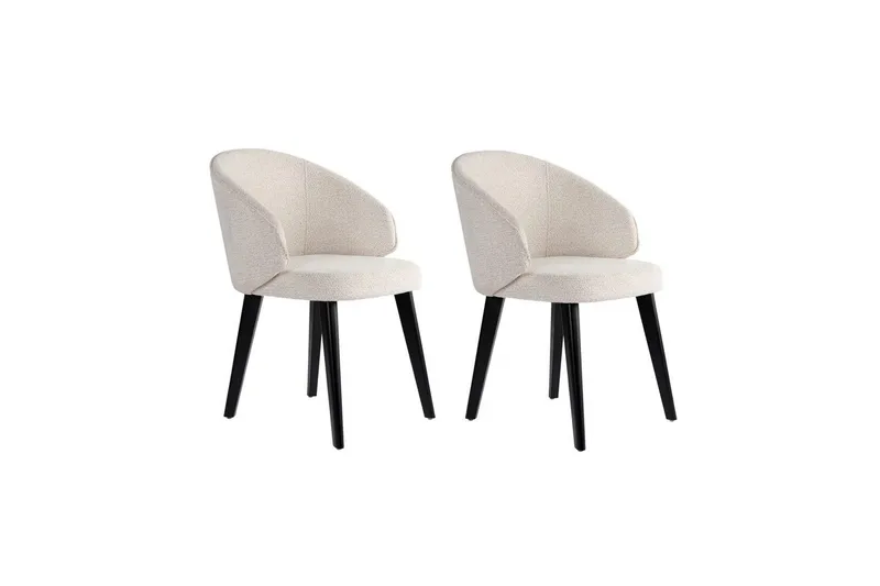 Spisestole Sanroman Classic Hvid / Sort, Hvid / Sort