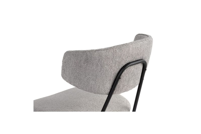 Spisestole Sanroman Grå / sort - Grå / sort - Møbler - Stole & lænestole - Spisebordsstole & køkkenstole