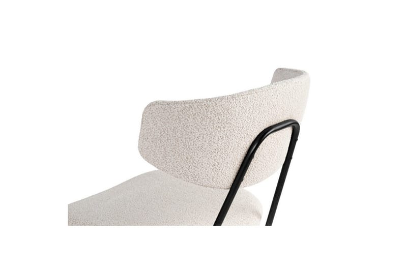 Spisestole Sanroman Hvid / Sort - Hvid / Sort - Møbler - Stole & lænestole - Spisebordsstole & køkkenstole