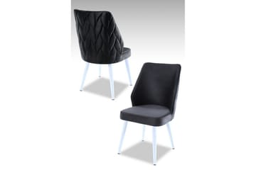 Spisestole Stifen Antracit / Hvid