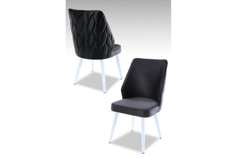 Spisestole Stifen Antracit / Hvid - Antracit / Hvid - Møbler - Stole & lænestole - Spisebordsstole & køkkenstole