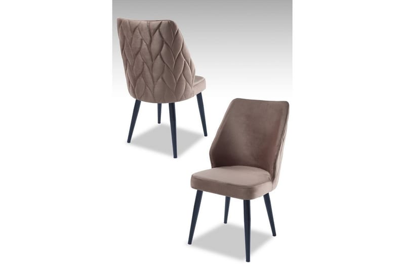 Spisestole Stifen Cappuccino / Sort - Cappuccino / Sort - Møbler - Stole & lænestole - Spisebordsstole & køkkenstole