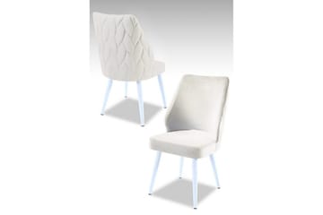 Spisestole Stifen Creme / Hvid