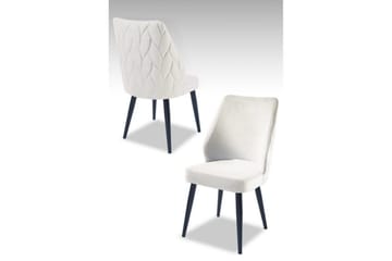 Spisestole Stifen Creme / Sort