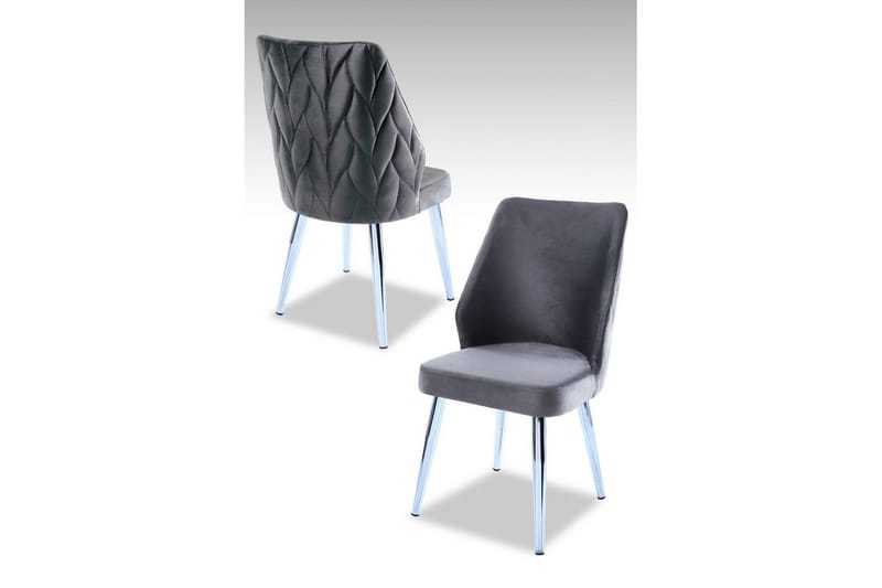 Spisestole Stifen Grå / krom - Grå / krom - Møbler - Stole & lænestole - Spisebordsstole & køkkenstole