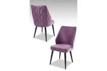 Spisestole Stifen Lilla / Sort
