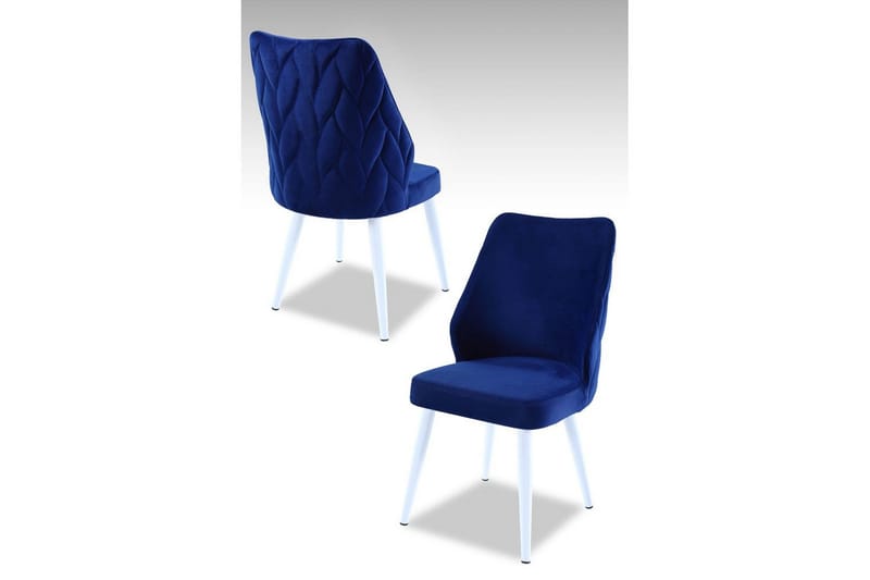 Spisestole Stifen Saxblå / Hvid - Saxblå / Hvid - Møbler - Stole & lænestole - Spisebordsstole & køkkenstole