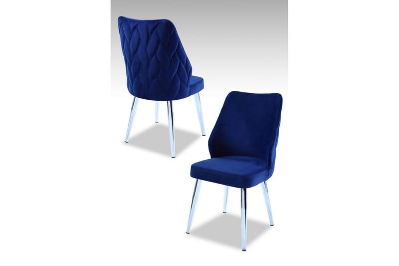 Spisestole Stifen Saxblå / Krom, Saxblå / Krom
