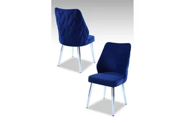 Spisestole Stifen Saxblå / Krom