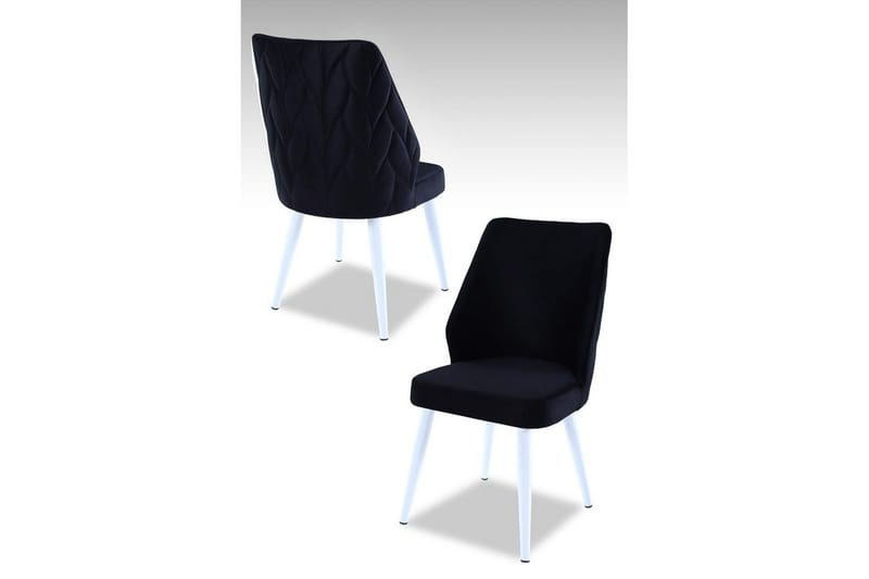 Spisestole Stifen Sort / Hvid - Sort / Hvid - Møbler - Stole & lænestole - Spisebordsstole & køkkenstole