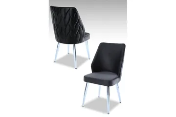 Spisestole Stifen Sort / Krom