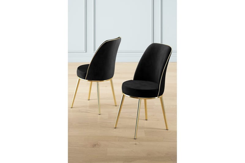 Spisestole Sugako Sort / Rany - Sort / Rany - Møbler - Stole & lænestole - Spisebordsstole & køkkenstole