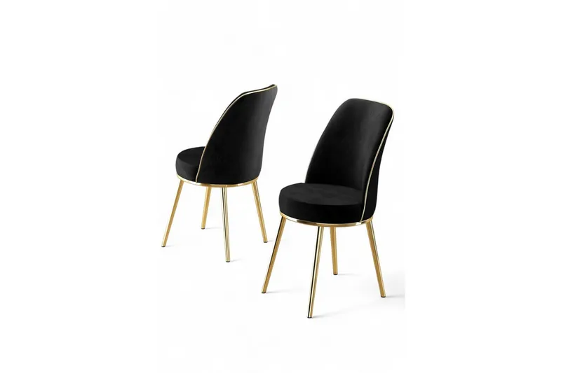 Spisestole Sugako Sort / Rany - Sort / Rany - Møbler - Stole & lænestole - Spisebordsstole & køkkenstole